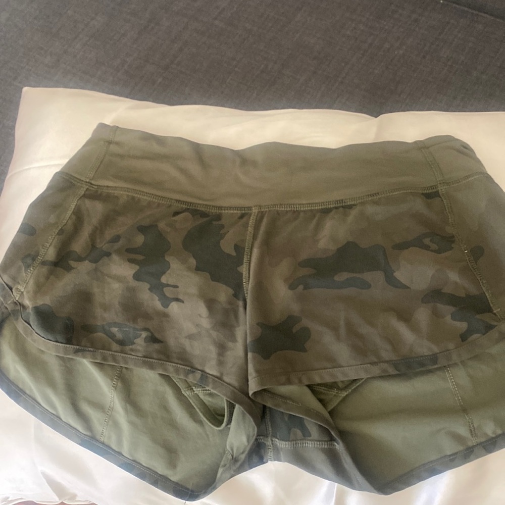 Lululemon speed shorts
